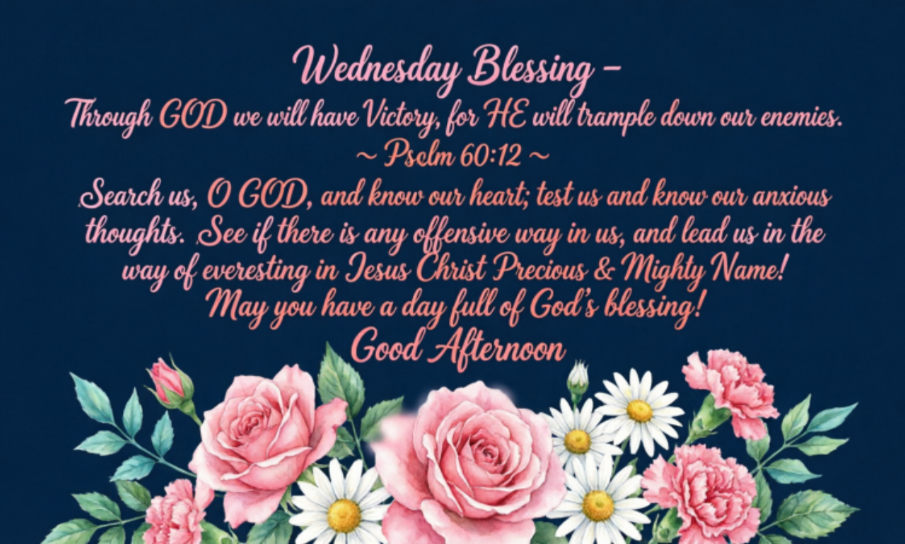 180+ Positive Good Morning Wednesday Blessings: Best Wishes