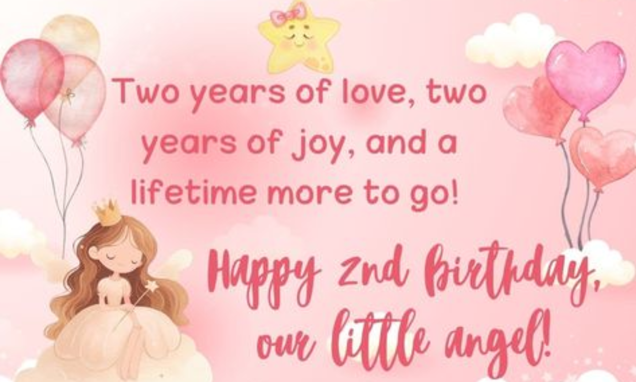 Girl Turning 2 Birthday Quotes: Sweet Wishes for Her Special Day