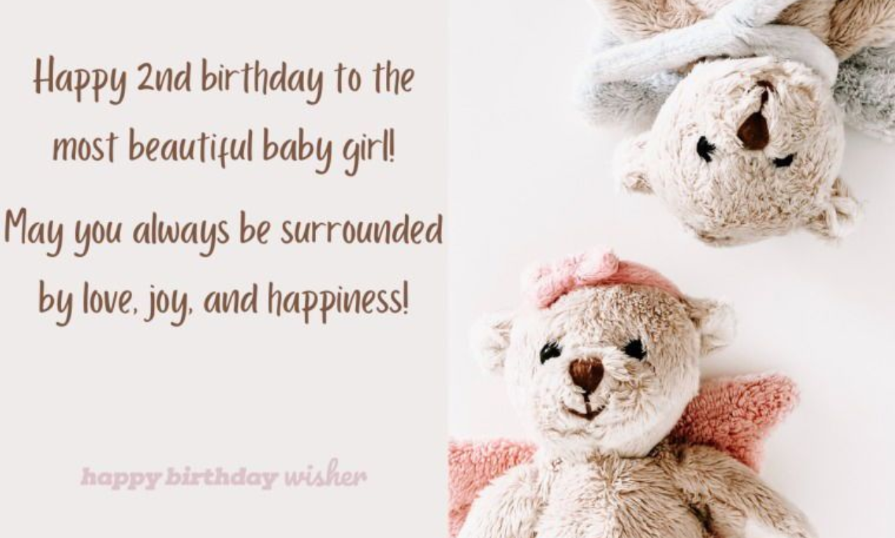 Girl Turning 2 Birthday Quotes: Sweet Wishes for Her Special Day