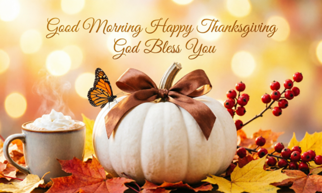 185+ Good Morning, Happy Thanksgiving, Blessings: Best Wishes