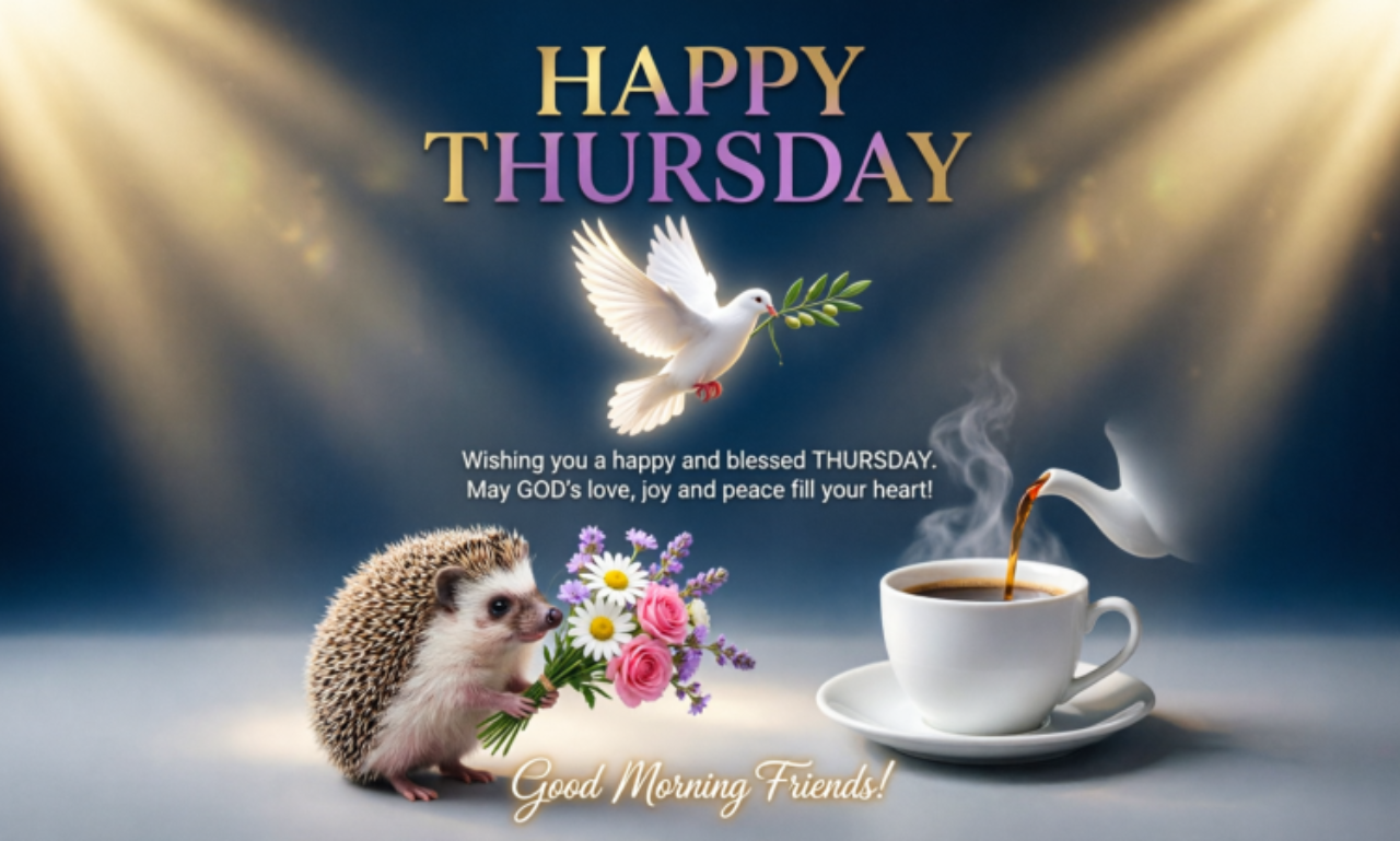 100+ Happy Thursday: Joyful Morning Blessings for Friends