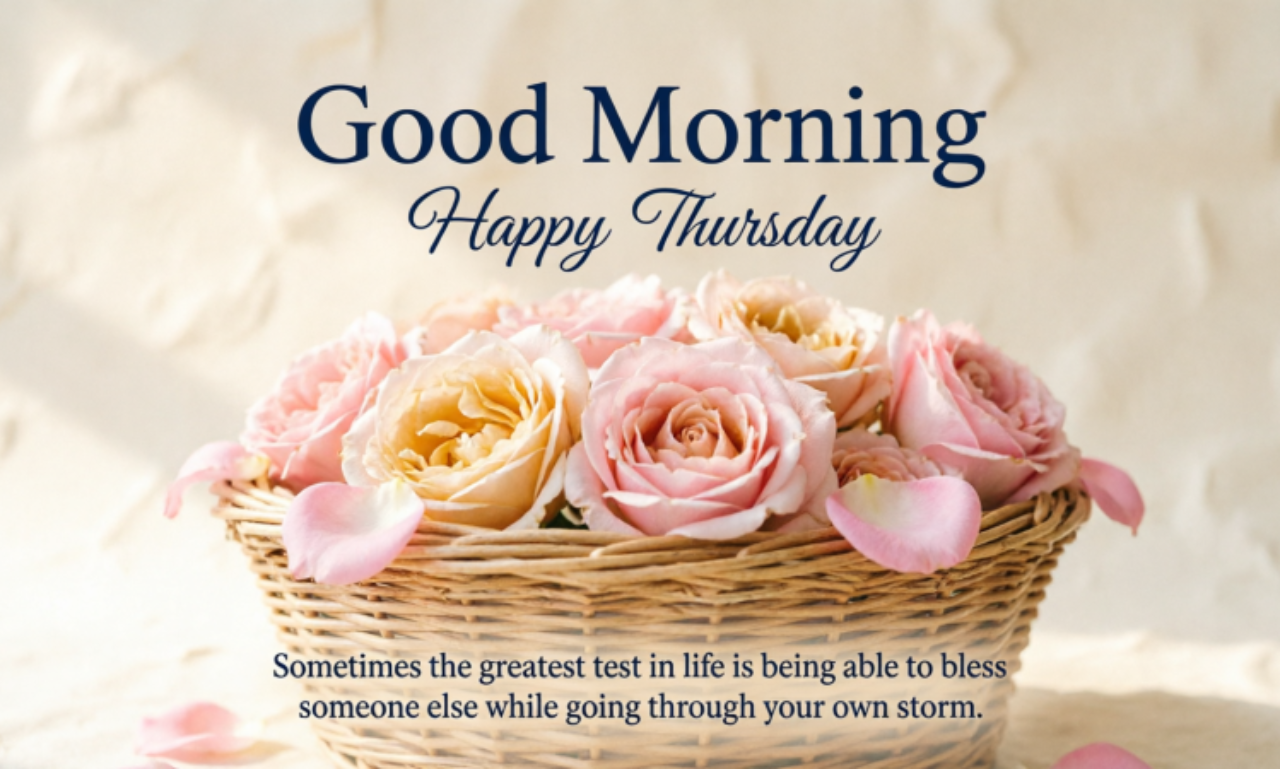 100+ Happy Thursday: Joyful Morning Blessings for Friends