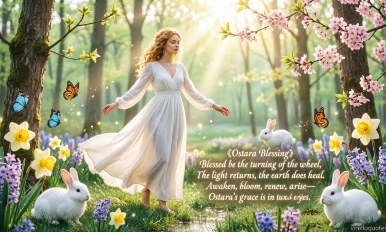120+ Ostara Blessings: Sacred Prayers for Spring Equinox