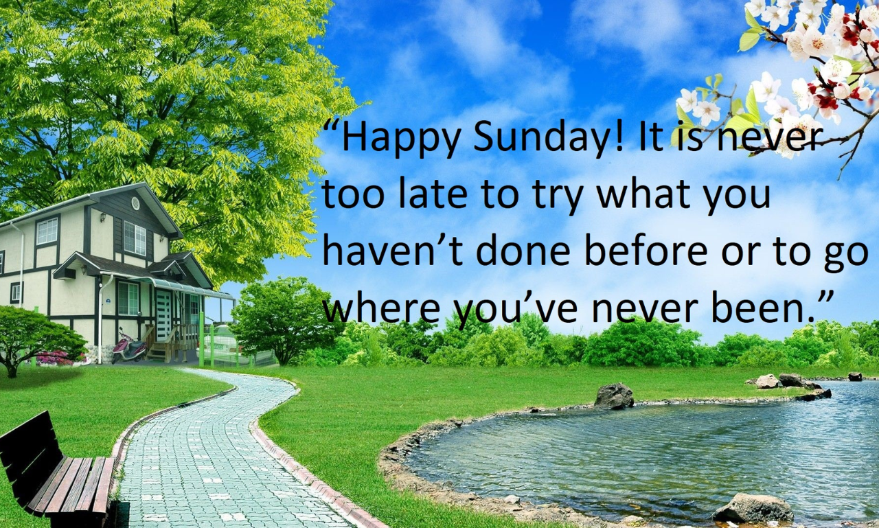 Sunday Afternoon Blessings