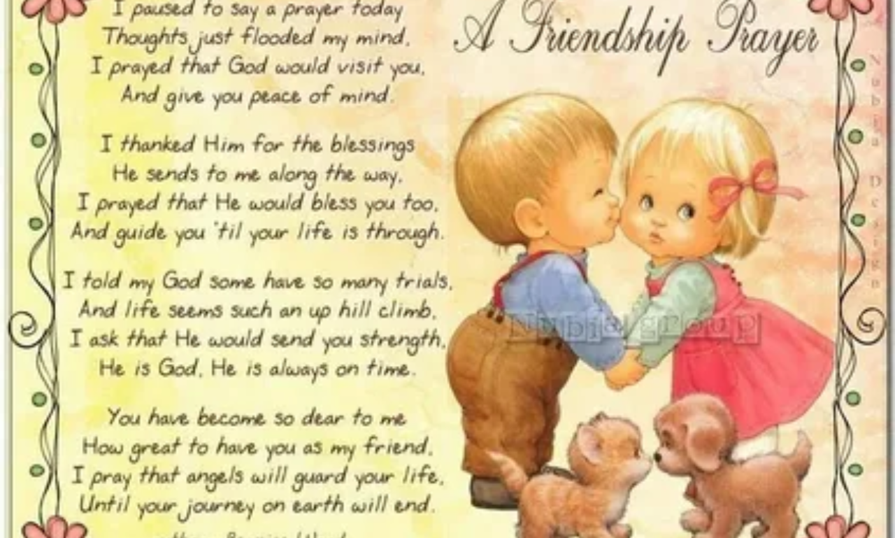 Prayer Message for a Friend