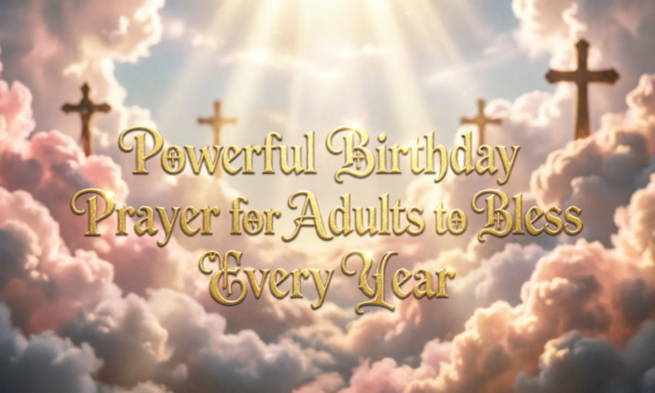 150+ Powerful Birthday Prayer for Adults to Bless Every Year