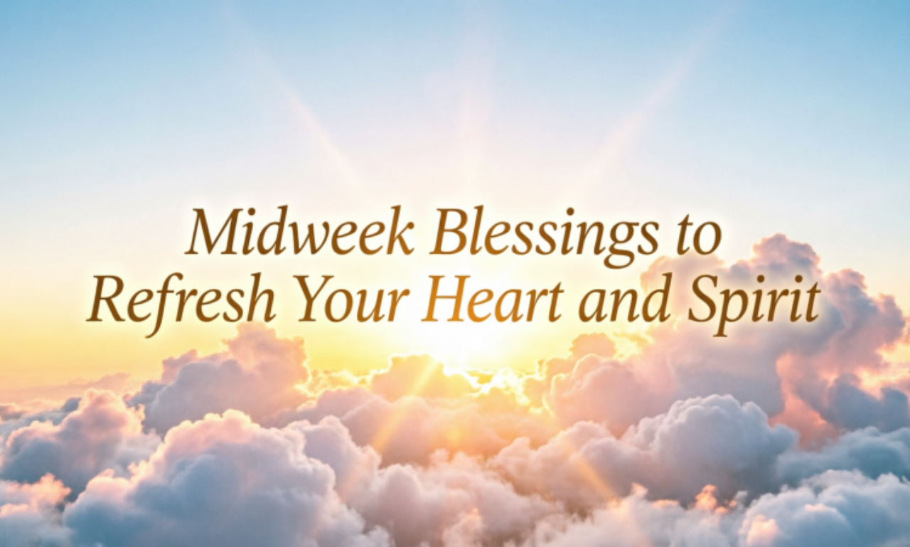 180+ Midweek Blessings to Refresh Your Heart and Spirit