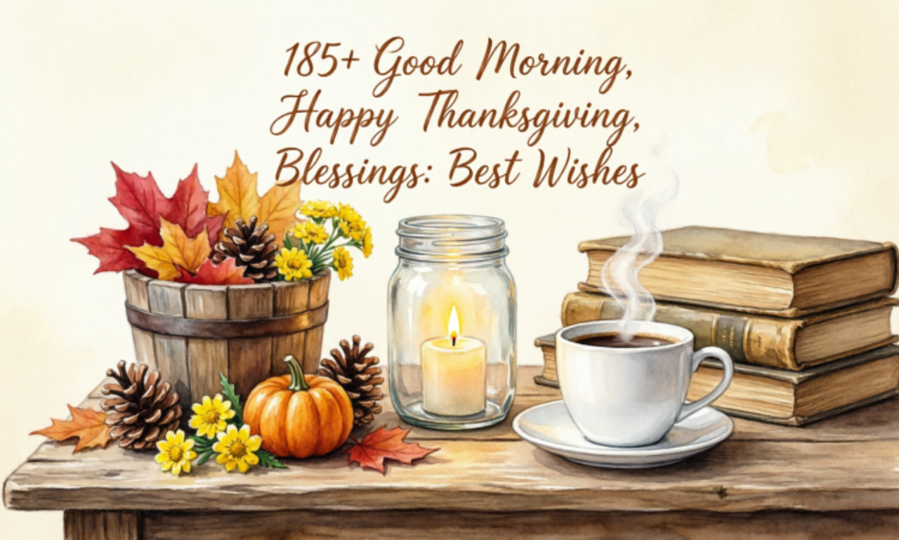 185+ Good Morning, Happy Thanksgiving, Blessings: Best Wishes